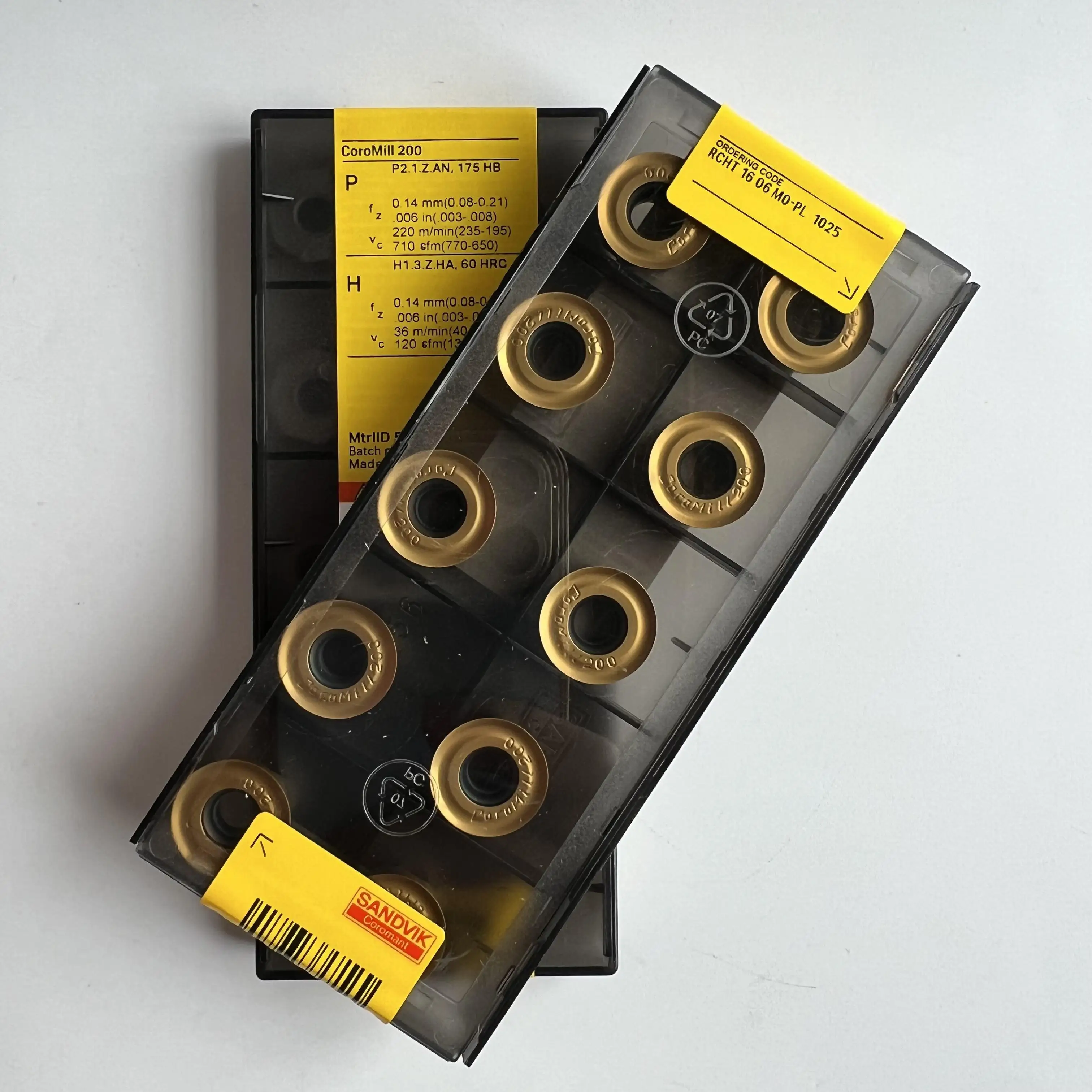 

Оригинальное лезвие RCHT1606M0-PL 1025/твердочное лезвие с ЧПУ, 10 шт.
