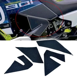 Fuel Tank Protection Stiker Kit Black For Husqvarna Norden 901 2023 2024 Norden 901 Adventure Motorcycle anti-skid stickers