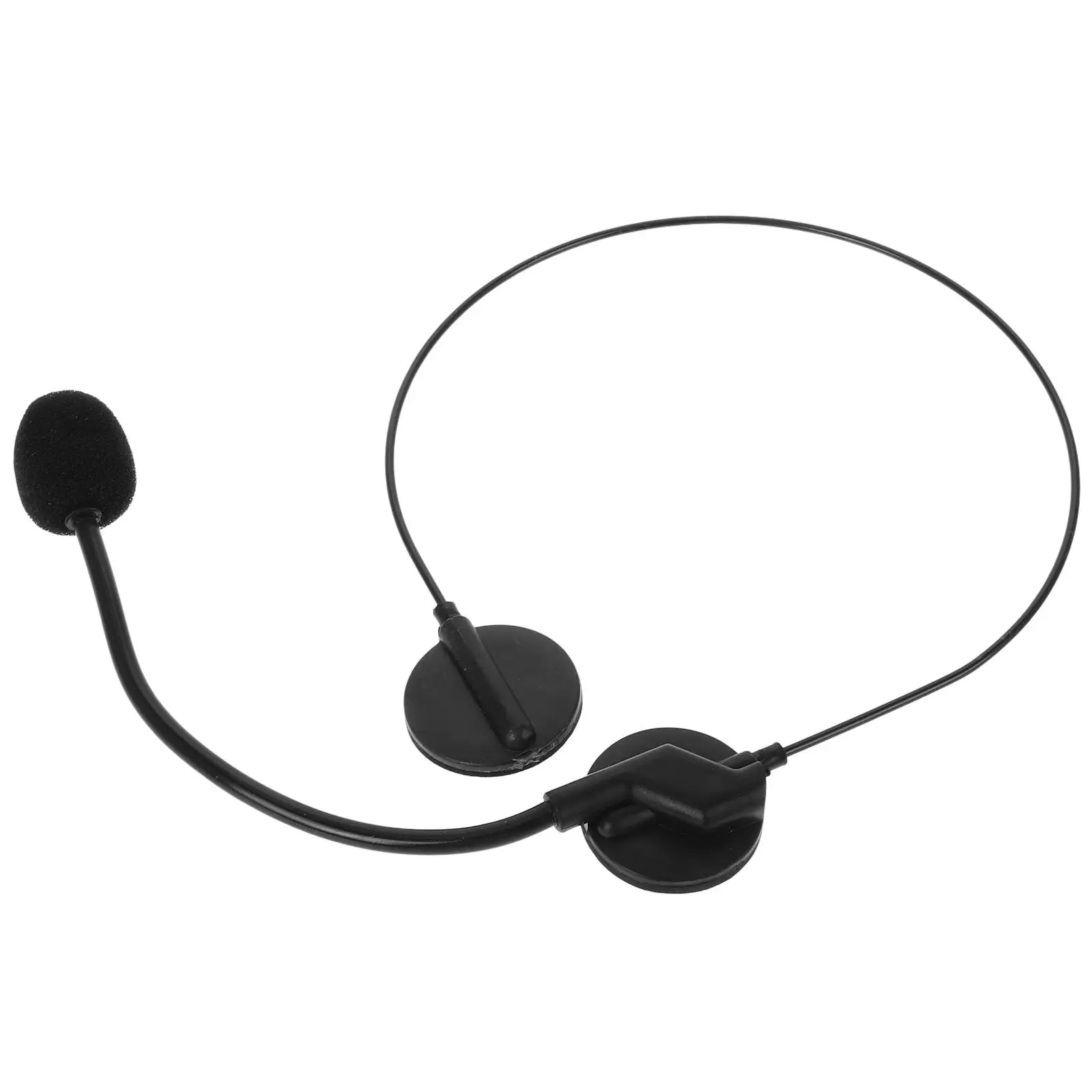 

Fake Headset Props Microphone Costume for Kids Lightweight Plastic Toy Girls Boys Cosplay Party Accessories Realistic Design