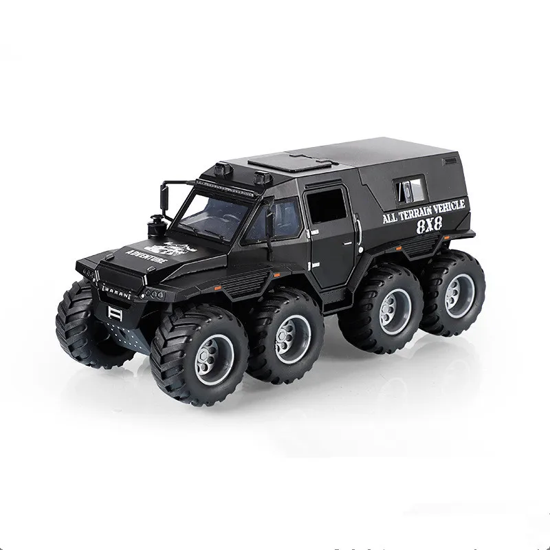 1:24 legierung ziehen zurück SWAT gepanzerte fahrzeug auto modell, rad stoßdämpfer auto spielzeug, simulation sound und licht, großhandel