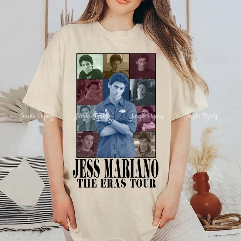 Vintage Jess Mariano The Eras Tour Shirt Sweatshirt Graphic Unisex T-Shirt