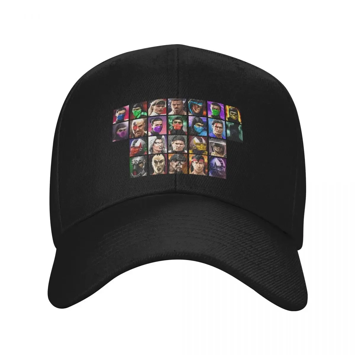 Ultimate Mortal Kombat 3 - Select Fighters - Video Game (Retro) Essential T-Shirt Baseball Cap black Kids Hat For Girls Men's