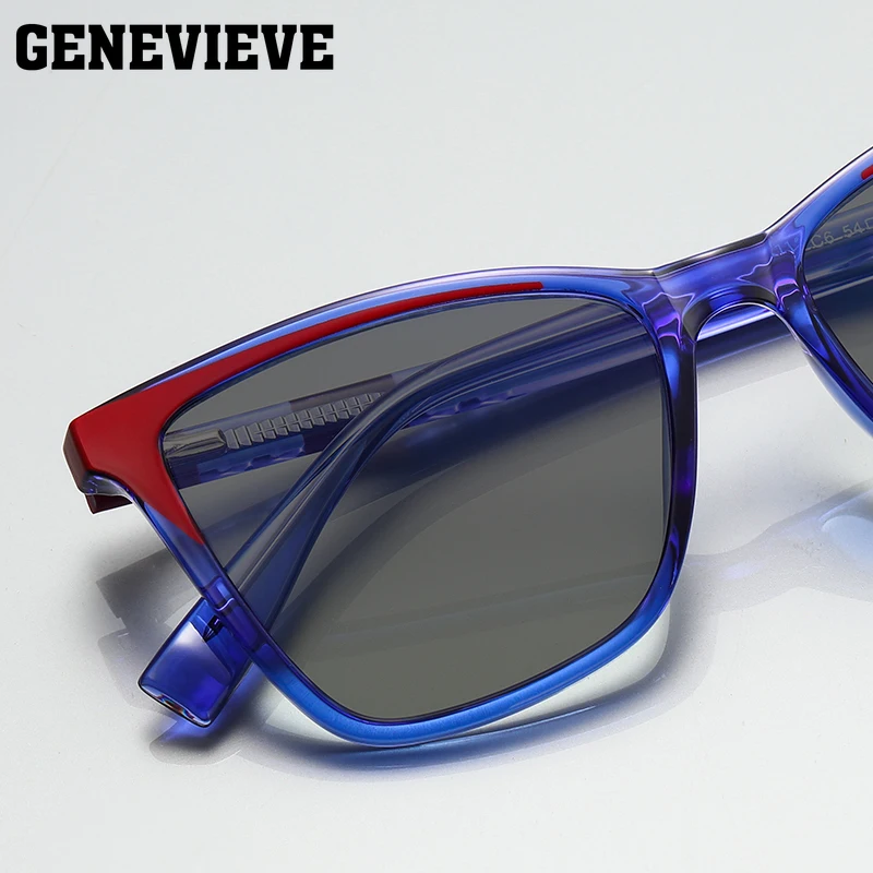 نظارات شمسية مستقطبة على شكل فراشة هندسية ، نظارات حماية من الاشعة البنفسجية ، إطارات مخصصة ، درجة قصر النظر ، PFD2116 ، الموضة #2