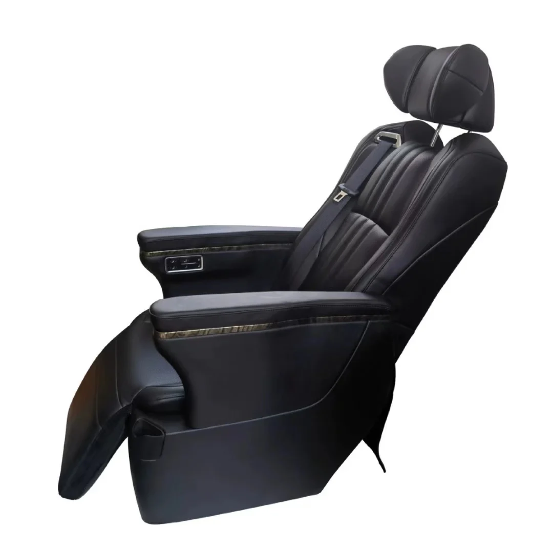 

Customizable Luxury Business Rear Car Seat Hot Selling Modified PU Leather Custom Width Reclined Fitted For Vito Car Models