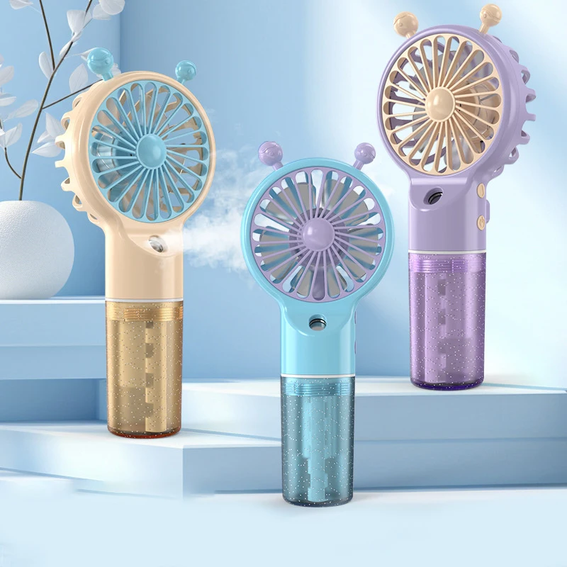 Hot Handheld Mini condizionatore d'aria USB ricaricabile portatile umidificatore Mist Cooler raffreddamento Spray umidificatore ventola per casa/ufficio