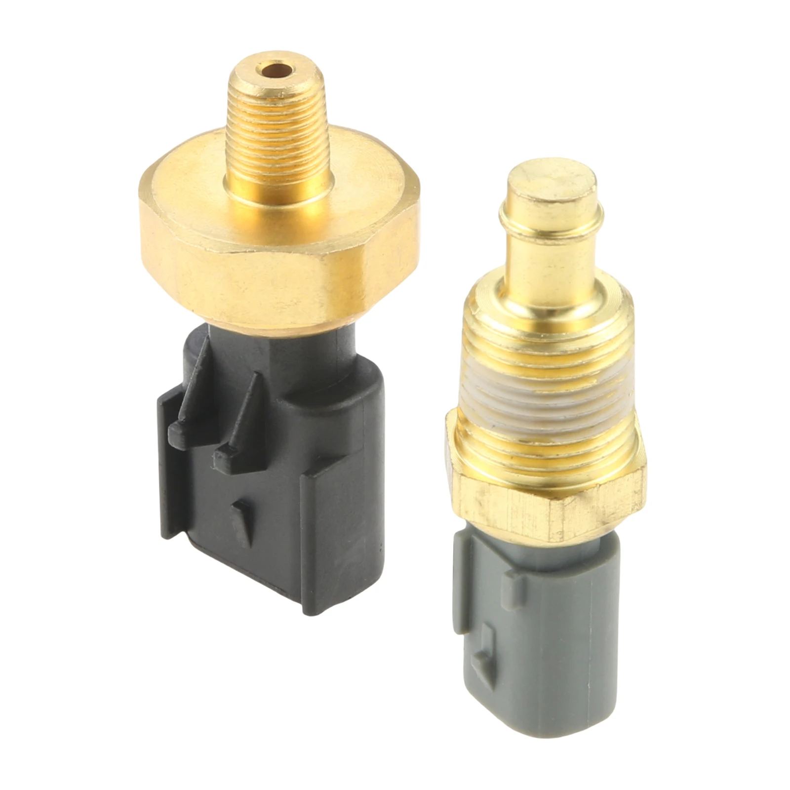 2pcs Engine Oil Pressure Sensor Sender Switch & Coolant Temperature Sensor for Jeep Cherokee Chrysler 200 300 Ram 1500 2500 3500