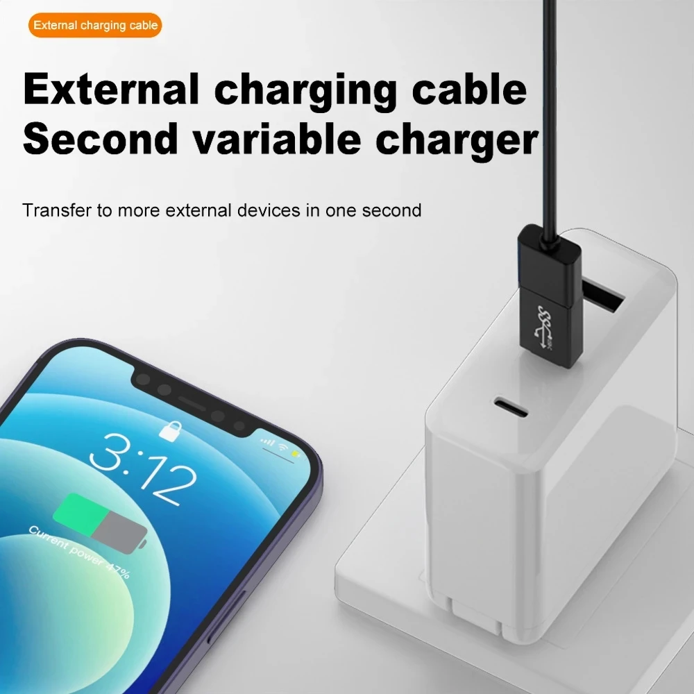 USB C 3.0 Type C Male to USB Female Converter10GBPS Charging Data Transmission Connector Adapter for High-Speed Data Transfer