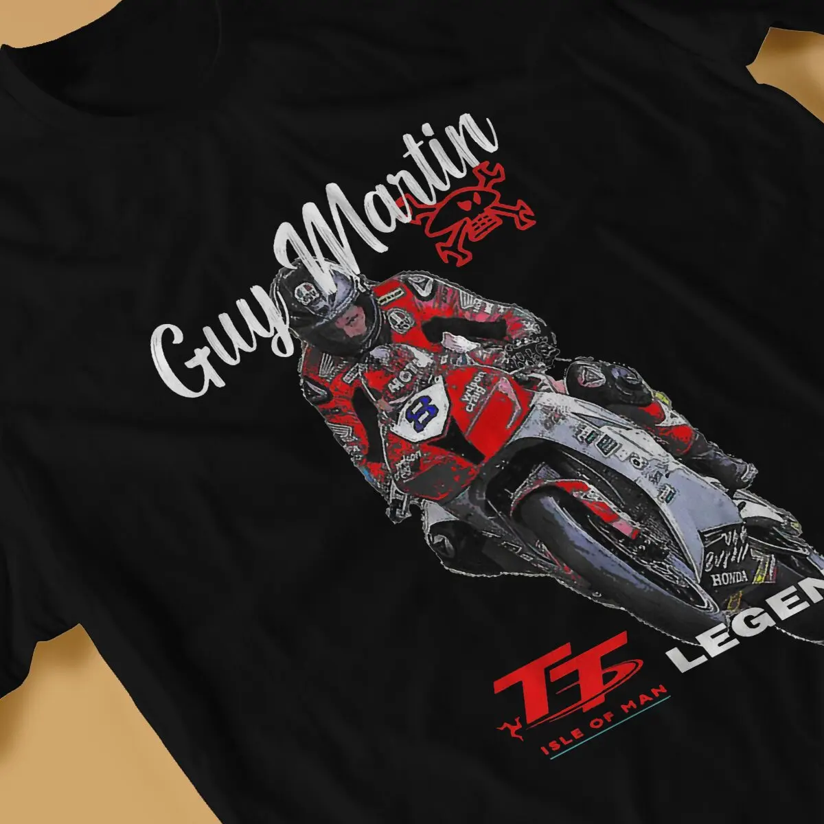 Mann Motorcycle Race Men\'s TShirt Guy Martin Tt Legend Distinctive T Shirt Graphic Sweatshirts New Trend