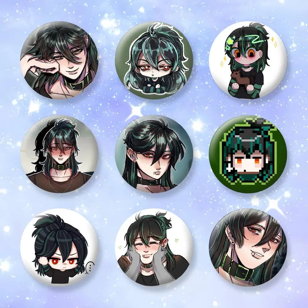 

TkaTB T-The Kid At the Back Sol Brooches Cartoon Badge Pins Backpack Hat Accessories Friend Gift