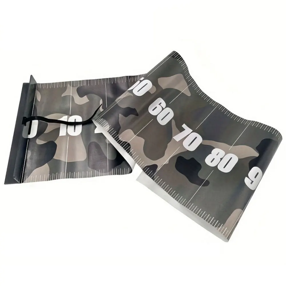 

Waterproof Fish Measure Ruler 118cm 46.46inch Foldable PVC Fishing Measuring Tape Sticker Fishing Accessories Angling Tool