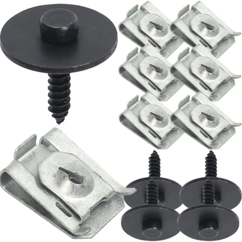 

Крышка бампера автомобиля, вкладыш крыла, винт брызговика и комплект самоблокирующихся U-образных гаек для BMW 07149126886, 07146951655