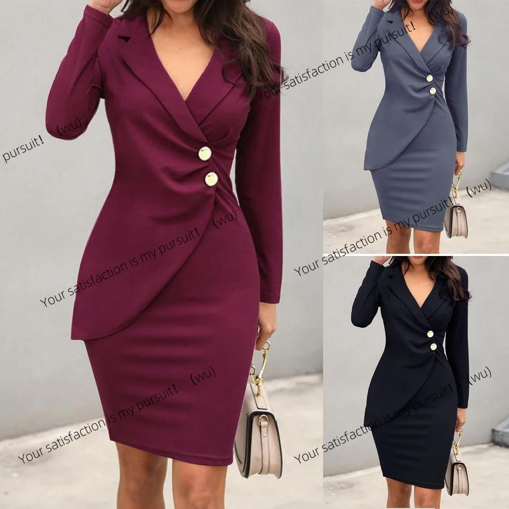 

Europe and the United States autumn slim professional dress popular suit women's clothing