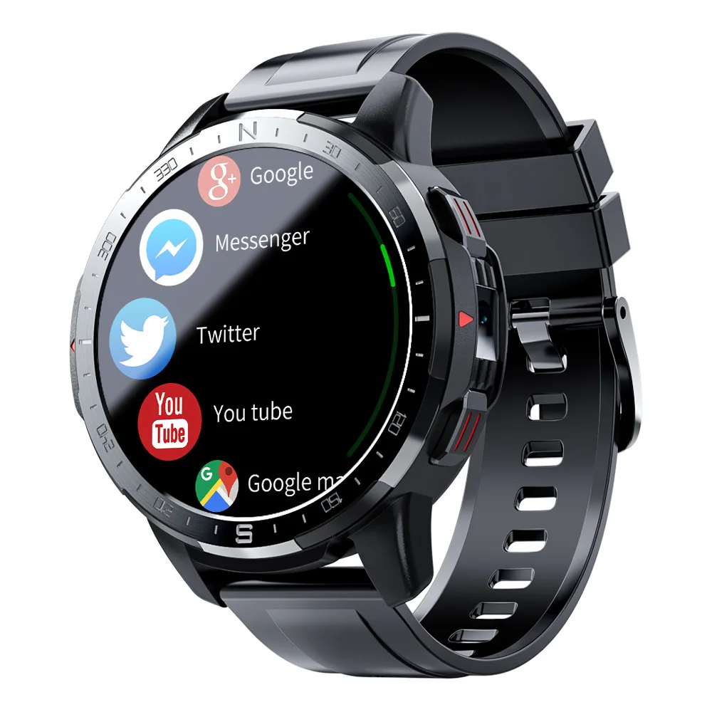 LOKMAT foreign trade edition APPLLP7 Plug-in Phone watch 4G Internet multi-function Android smart watch