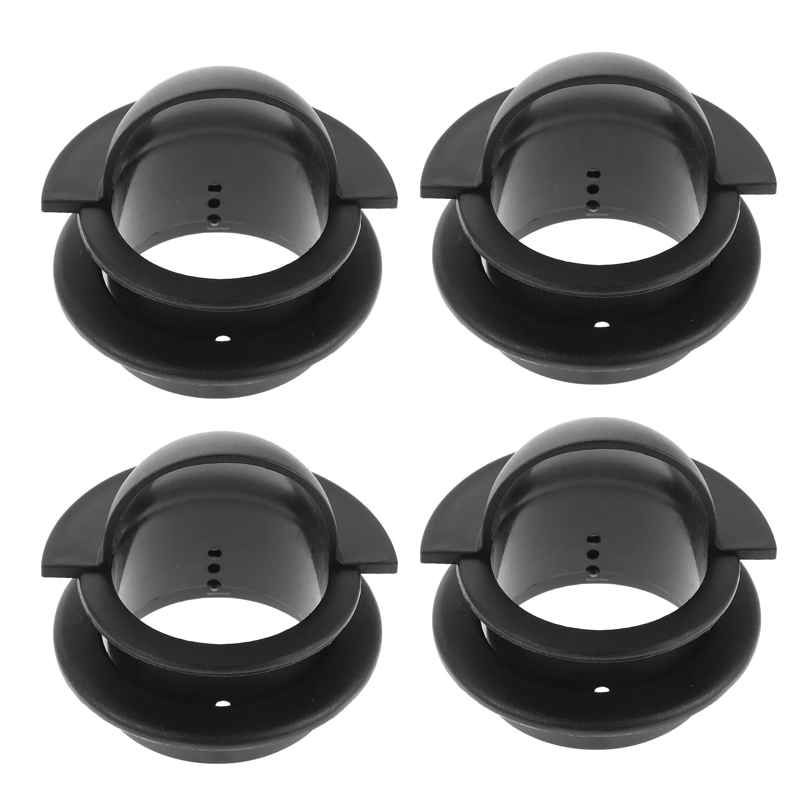 

8Pcs Foosball Entry Dish Universal Chrome Plated Screw Mount Goal Cup for Table Football Ball Scoring Ring Foosball