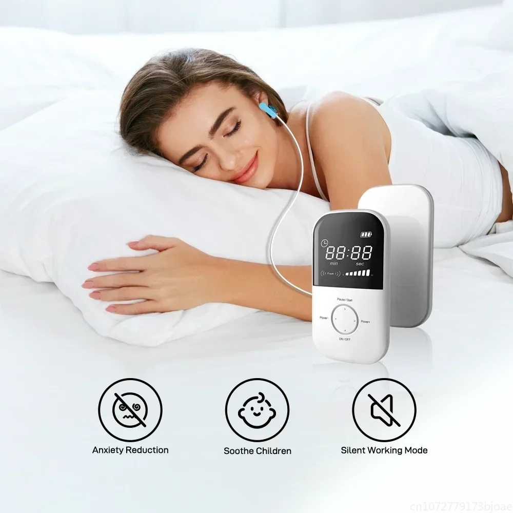 Vagus nerve simulator physical therapy equipments relaxation ces device sleep aid device insomnia instruments