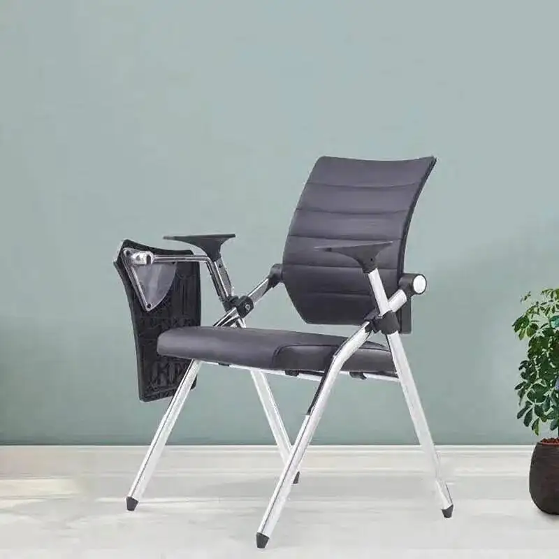 Board Nordic Table Leather Chair Conference Chairs Computer Meeting with Training Room Foldable Integrated Simple Office Chair Y