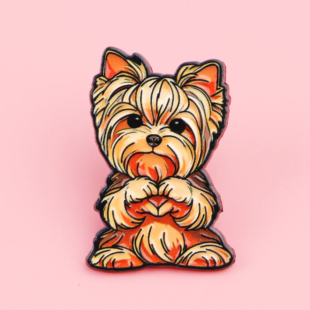 Yellow Curly Dog En…