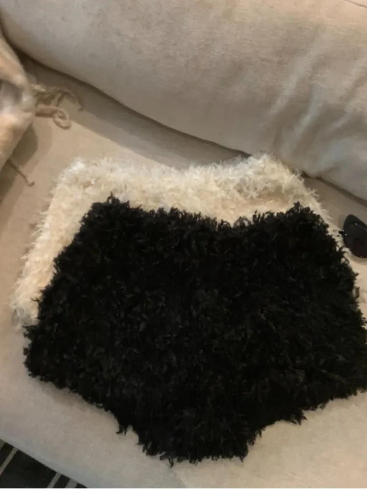 Calças de cintura alta evasê de pernas largas calças brancas para mulheres casuais outono inverno facionable commute sle corte reto malha...