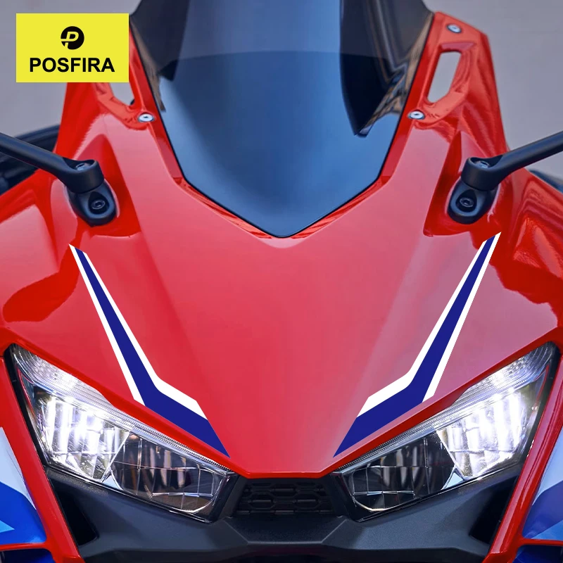 Наклейки-декали POSFIRA на передний обтекатель мотоцикла для Honda CBR500R CBR 500R 500 R 2024 2025 2026, аксессуары для мотоциклов