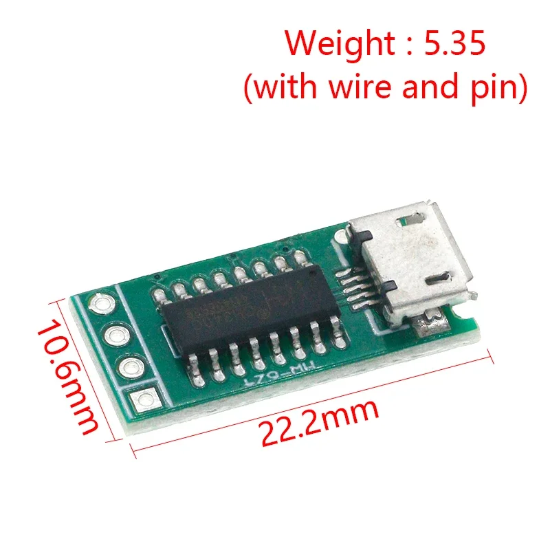 CH340C مايكرو USB إلى TTL المنفذ التسلسلي ISP تحميل وحدة 5 فولت 3.3 فولت 500ma استبدال CH340G CH340T ل STM32 51 مع خط دوبونت