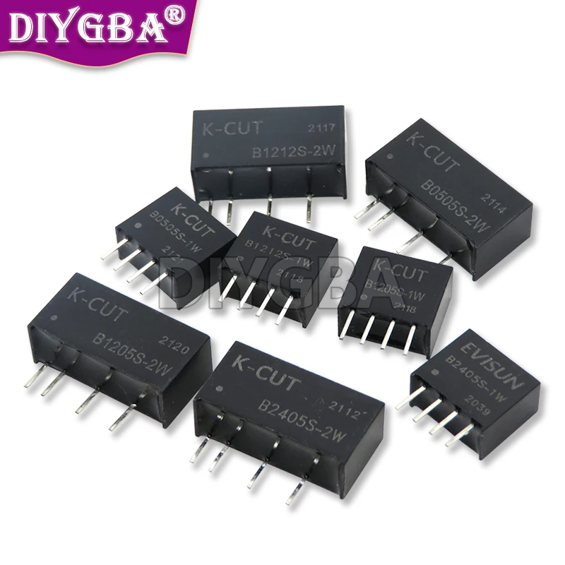 1PCS 100% New B0505S 1W 2W B0303S B1205S B2405S B1212S A1212 Ibuw Regulated Power Supply Module Isolating Switching 