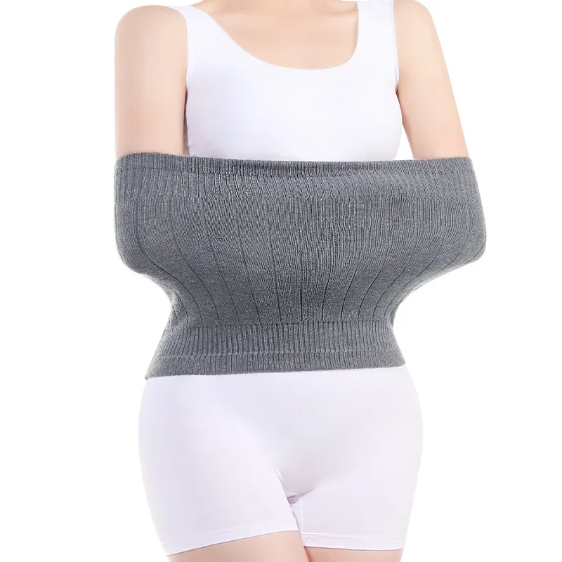 Cashmere Waist Belts with 100% cashmere Thicken Thermal Cashmere Waist Warmer Lumbar Support Belt Cold Stomach Protection Sport