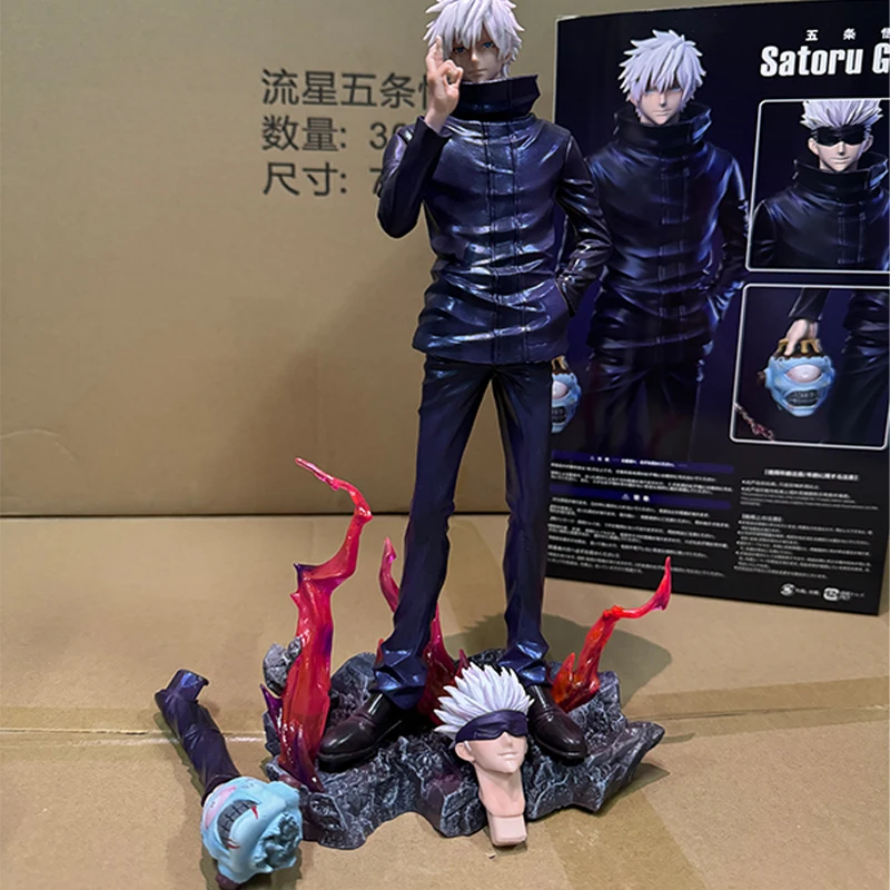 Jujutsu Kaisen LX Standing 5T5 Figures Satoru Gojo Action Figure Gk Figurine Animation Collection Model Ornament Toys for Kids