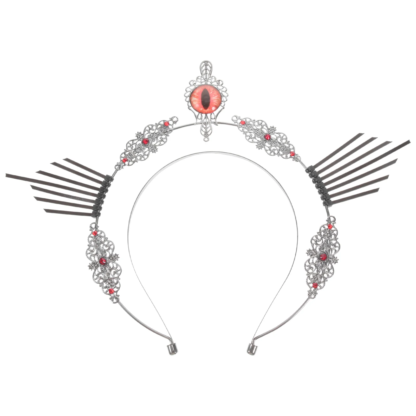 

's Eyeball Crown Lolita Headdress Carnival Headpieces for Women Band Headwear Metal Halloween