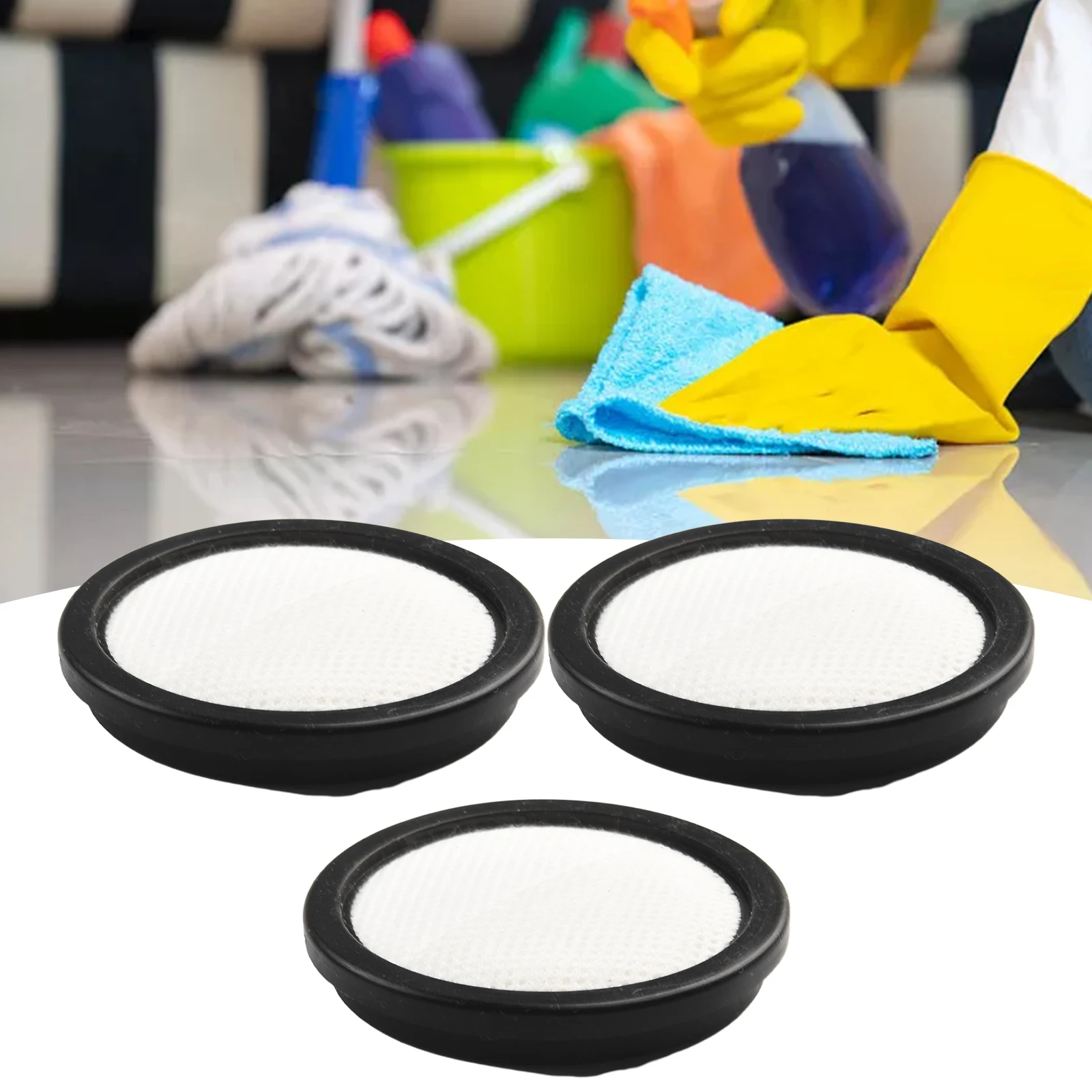 Cordless Vacuum Cleaner Replacement Filter Compatible With Vytronix NIBC22 Vacuum Cleaner Washable HEPA Filter Outer Diameter