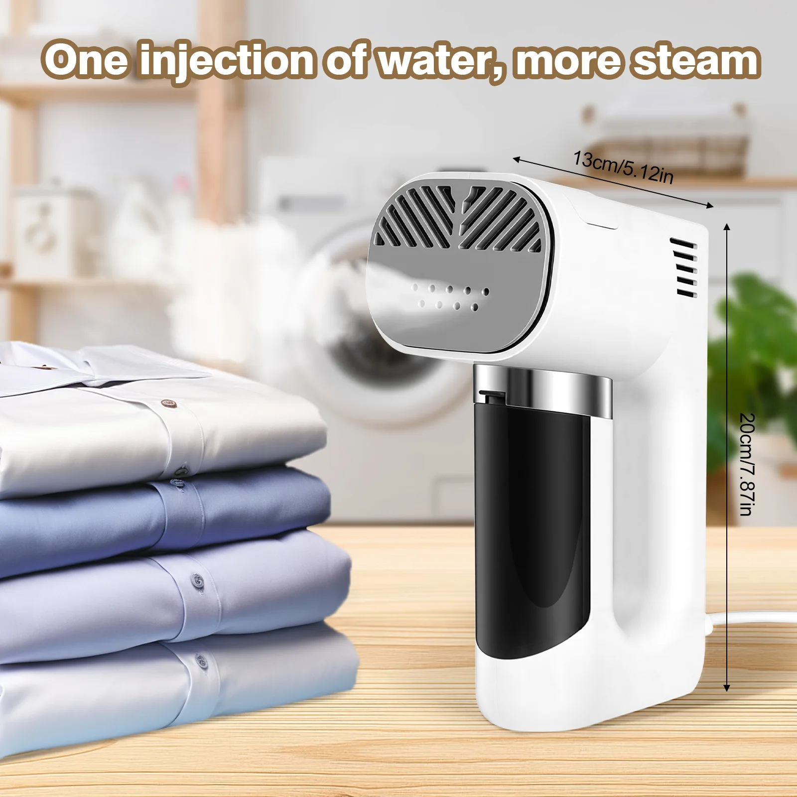 Adsorption Type Hanging Ironing Machine Handheld Household Two-stage Suction Ironing Machine Dry and Wet Dual-purpose Steam Iron