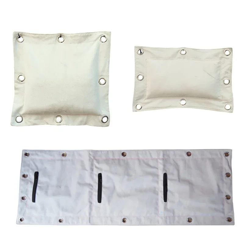 Empty Boxing Bag Reliable Wall Target Sand Bag with Zipper Wing Chun Sanda Karate Empty Sand Bag for Iron Palm Training