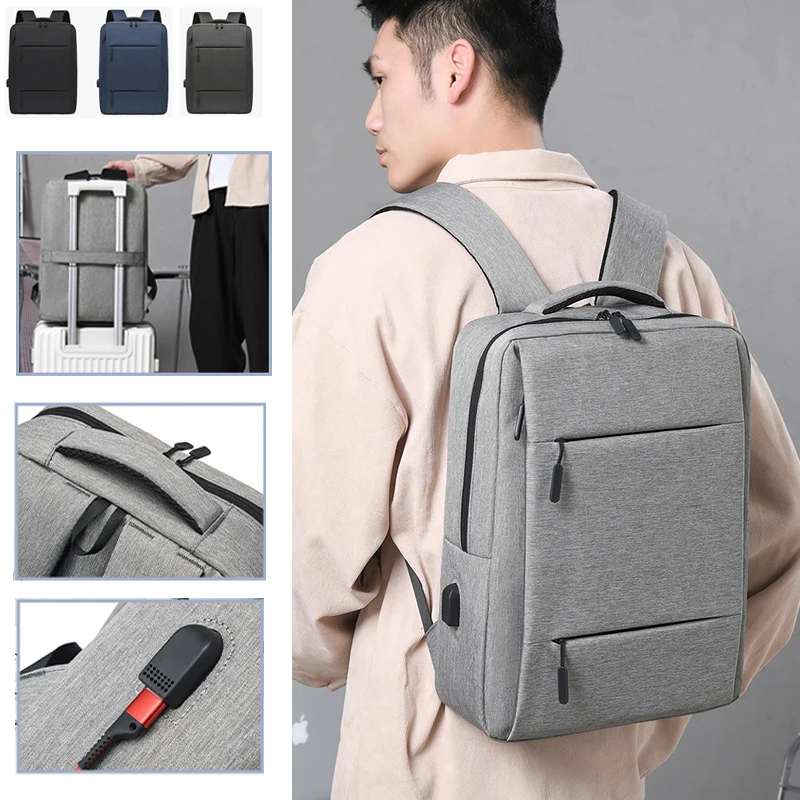 

Large Capacity Men's Backpack Multifunctional Waterproof Laptop Rucksack Business Daypack Bookbag For Women Teenage Travel