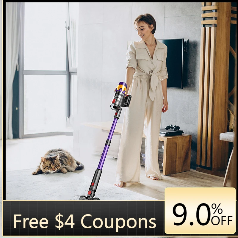 

3-in-1 Multi Function Vacuum Cleaner Upright Handheld Cordless Vacuum Cleaner 40KPa Suction with HEPA Filter