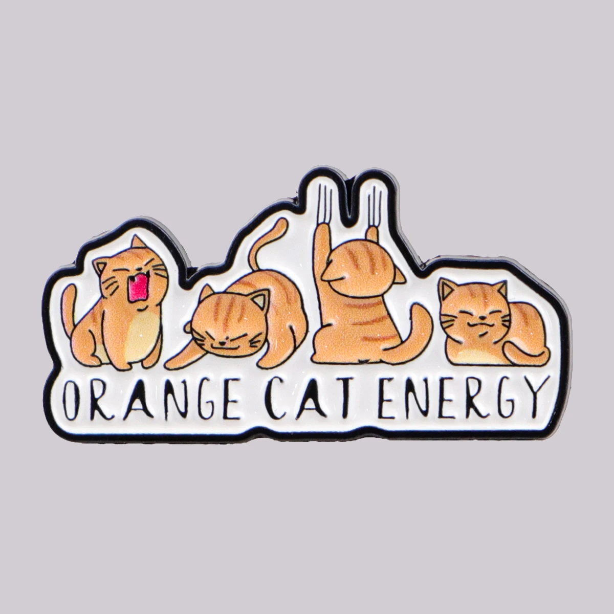 

Funny Cat Enamel Pins Cartoon Women's Brooches Lapel Pins Badge on Backpack Costume Accessories Animal Jewelry Pet Lover Gifts