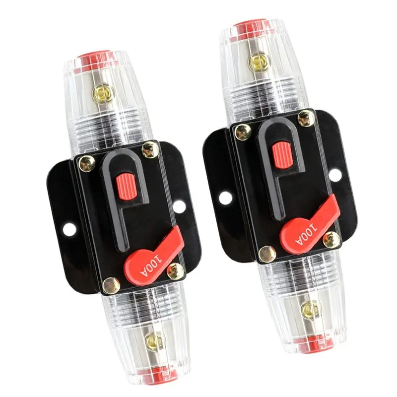 PZHI-100A DC 12V-24V Reset Circuit Breaker For Car Boat RV Audio