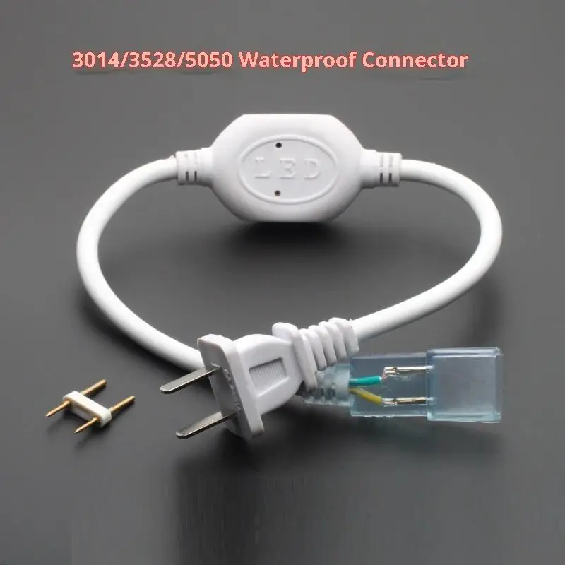 220v 110v Power Supply Lighting Transformer Driver Switch For 3014 3528 5050 Led Strips Power Plug Adapter Accessory