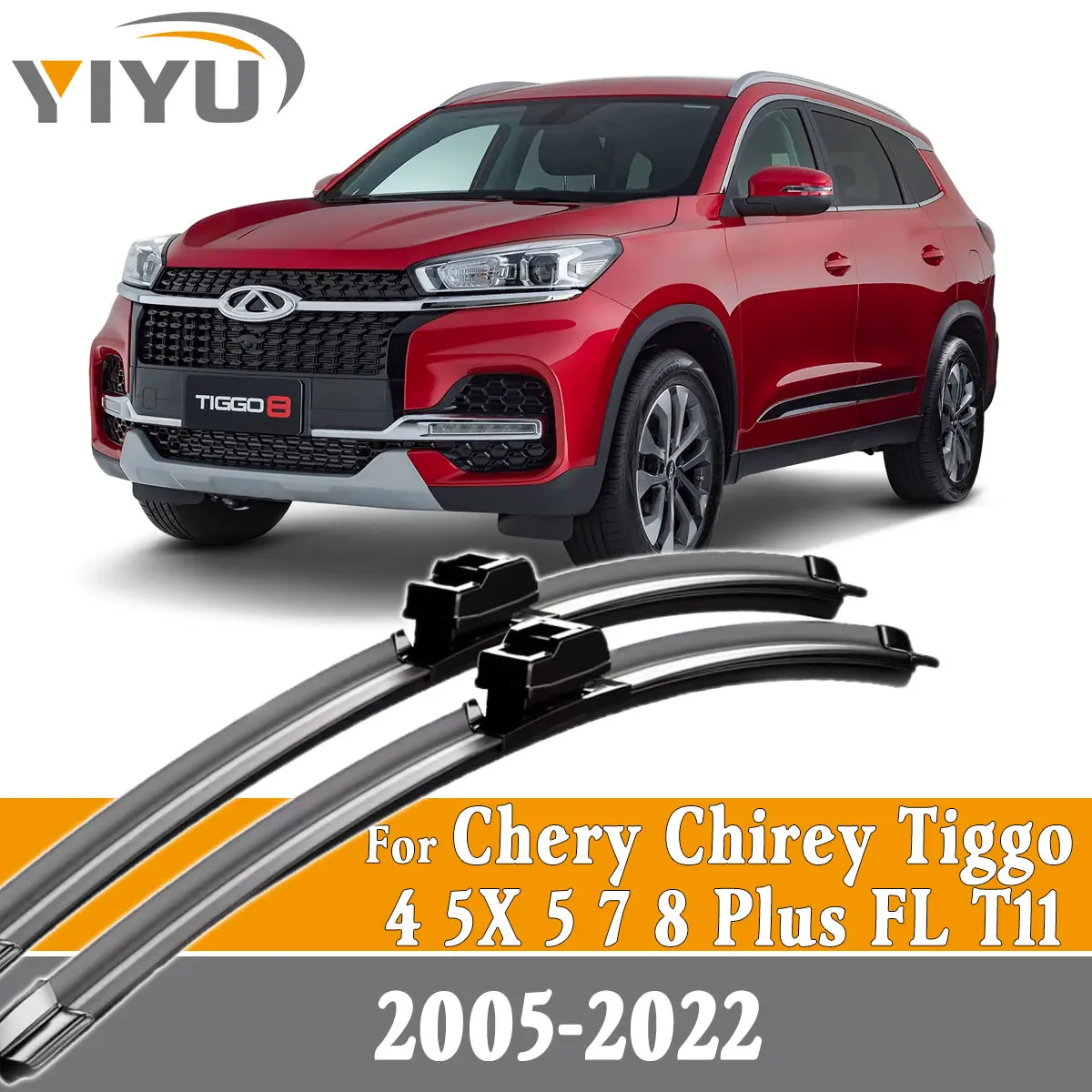 2PCS Car Front Wipe…