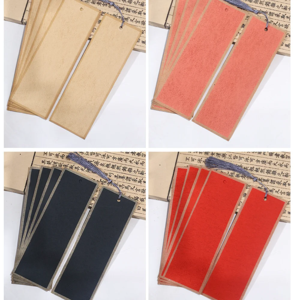 Handcrafted Blank Bookmark Premium Xuan Paper For Calligraphy Painting Art Stationery Craft Office Accessory
