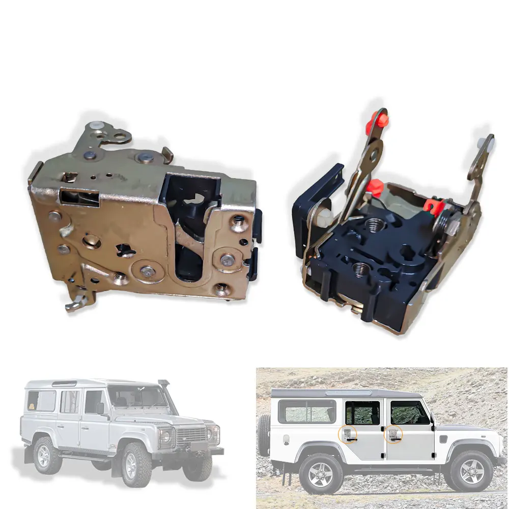 

Front Right Left Door Lock Latch Assembly For Land Rover Defender 90 110 TD5 TDI 1987-2016 MWC1477/76 FQJ500250 Car Accessories