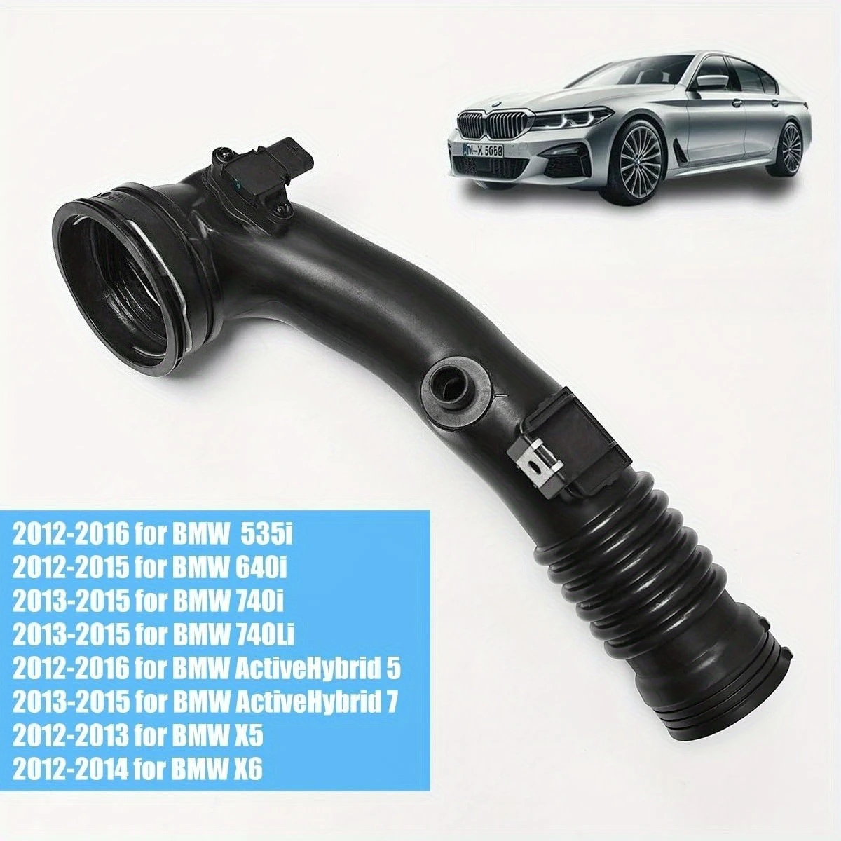

13717609811 Воздуховодный шланг турбонагнетателя интеркулера для BMW F10 F07 X5 X6 E70 E71 E72 1371 7609 811