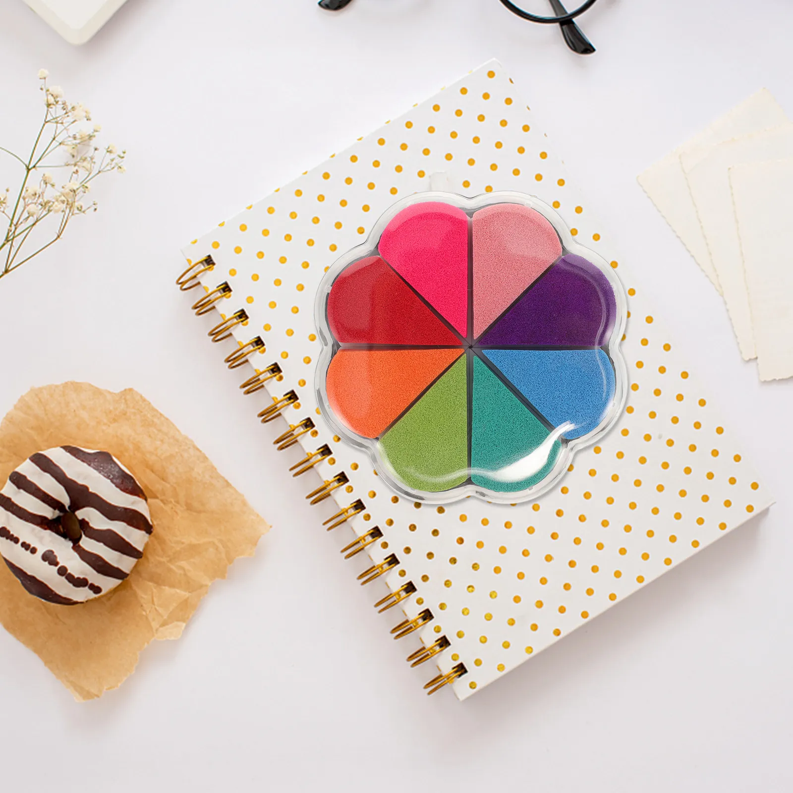 

Набор цветных моющихся чернильных подушечек для творчества, скрапбукинга, дневников, офиса, рисования и живописи, губчатый материал