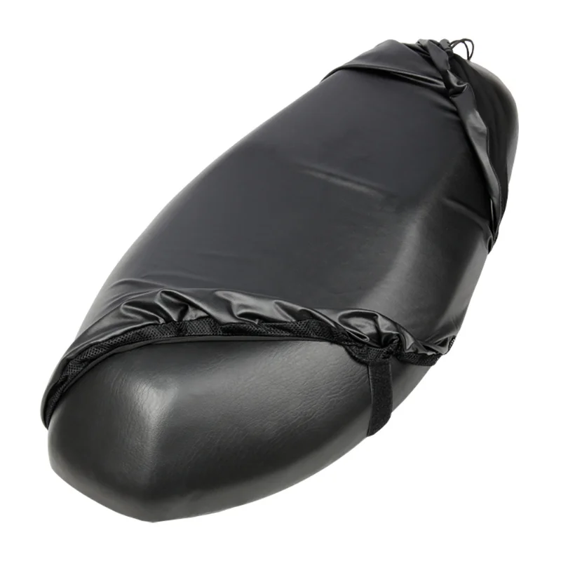 

Electric Vehicle Seat Cushion Cover, Sunscreen, Waterproof, Increased Elastic Leather, Can Store Motorcycle Seat Cushion