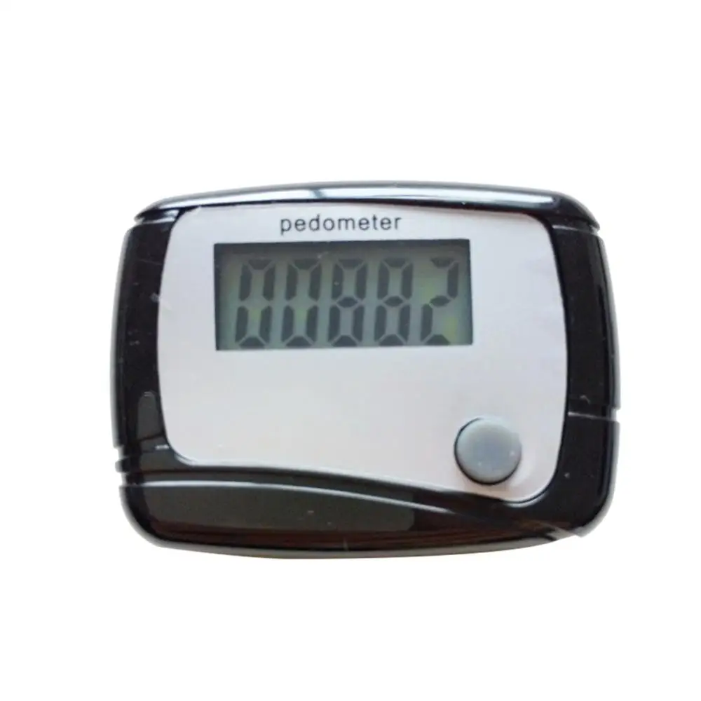 100pcs LCD Sports Pedometer Step Calorie Kilometer Counter Running Walk Distance Counting Digital Design