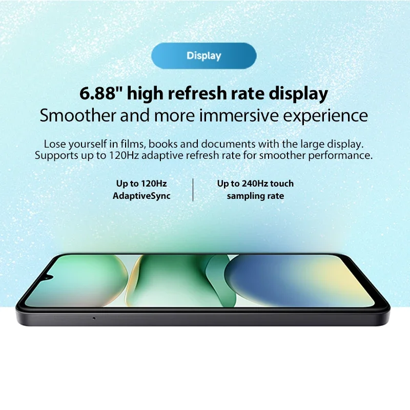 Xiaomi Redmi A5 Global Version Smartphone 6.88" Large Screen 32MP AI Dual Camera UNISOC T7250 Processor 15W Fast Charging