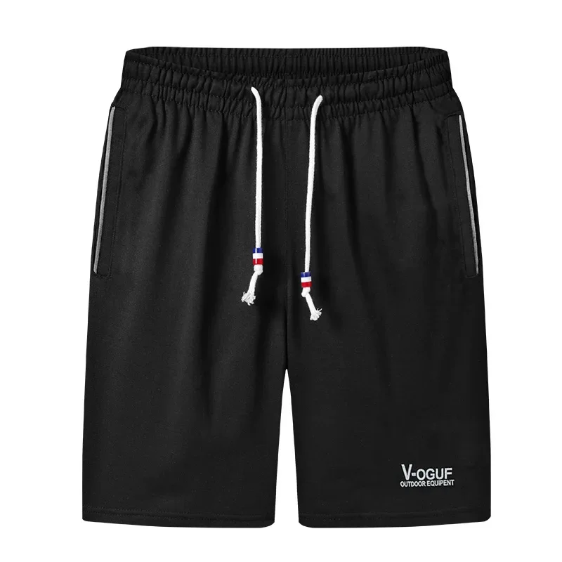 Pantalones cortos deportivos con cordón para hombre, Shorts informales con estampado de letras, a la moda, de secado rápido, para playa, senderismo y pesca al aire libre