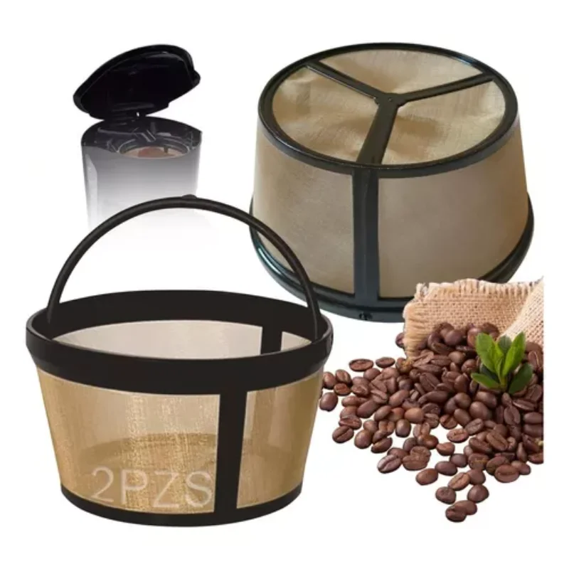 Reusable Coffee Machine Filter Baskets Spare Parts - 10-12 Cups