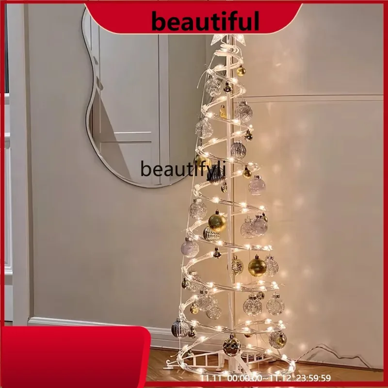 

Christmas Tree Lamp Nordic Modern Minimalist Living Room Bedroom Atmosphere High-Grade Decoration Floor Lamp H