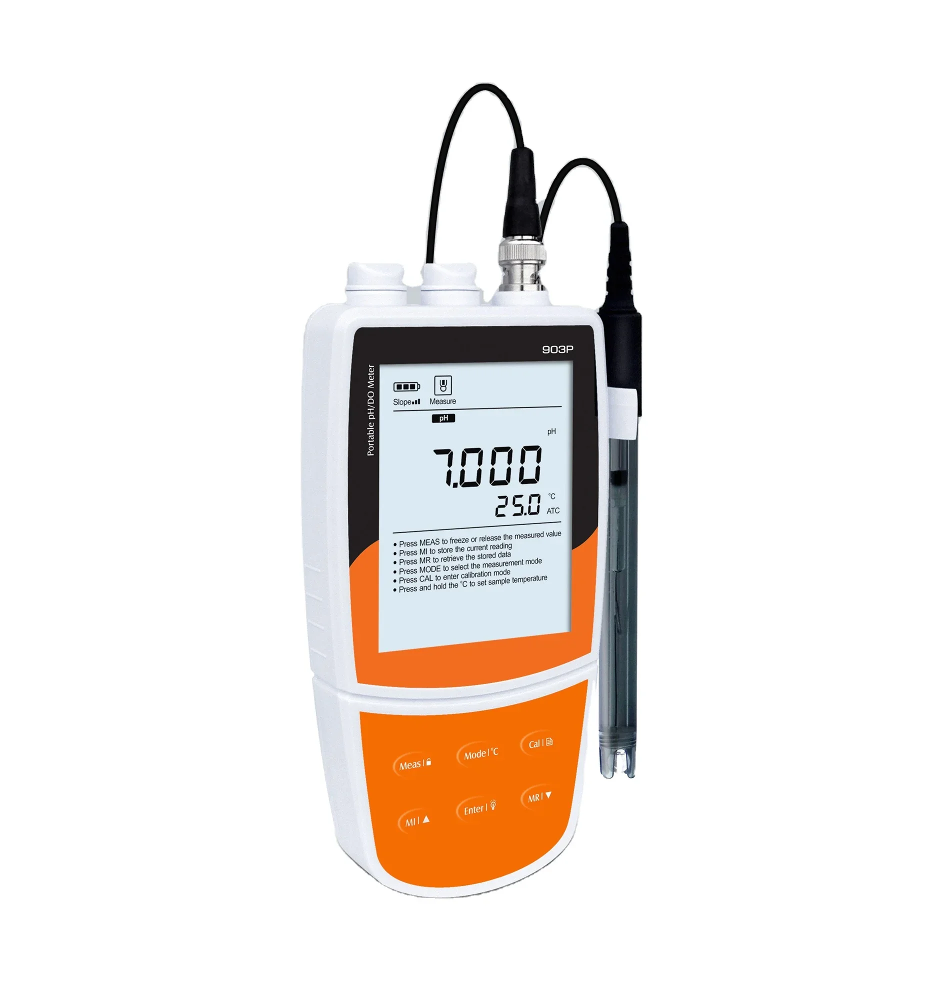 

High Accuracy Digital Portable PH/Dissolved Oxygen Meter Test Using In Swimming Pool And Other Sewage