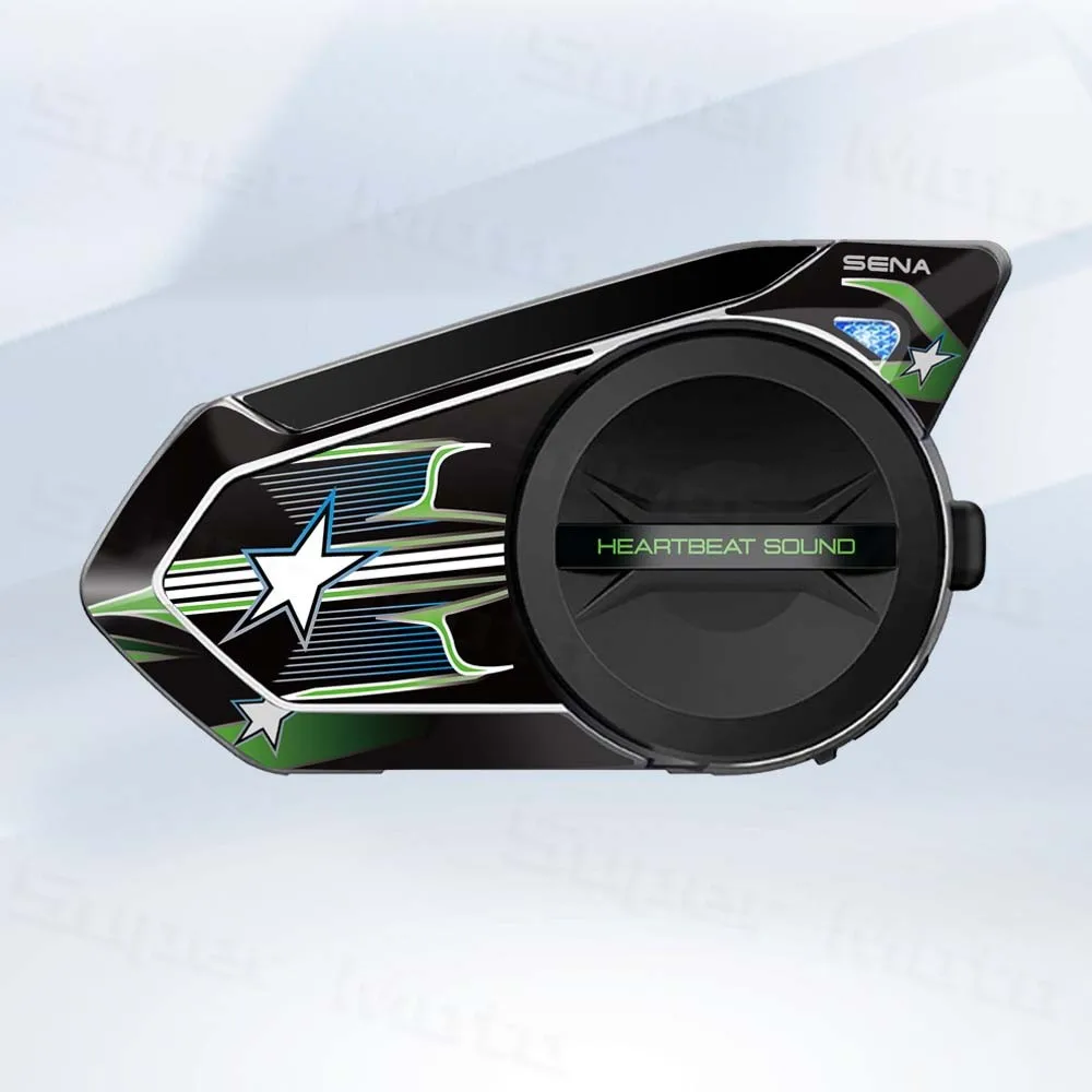 Für SENA 50S Sena 50s Motorrad Helm Bluetooth Headset Schutz Aufkleber Kreative Bluetooth Headset Aufkleber Wasserdicht