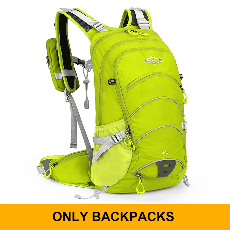 NONE Bergsteigen 20-Liter-Trinkrucksack für Herren, Sportweste, wasserdicht, Camping, Wanderrucksack mit Regenschutz 8